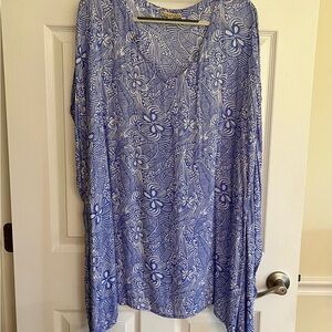 Pineapples Tunic Top or Cover-Up